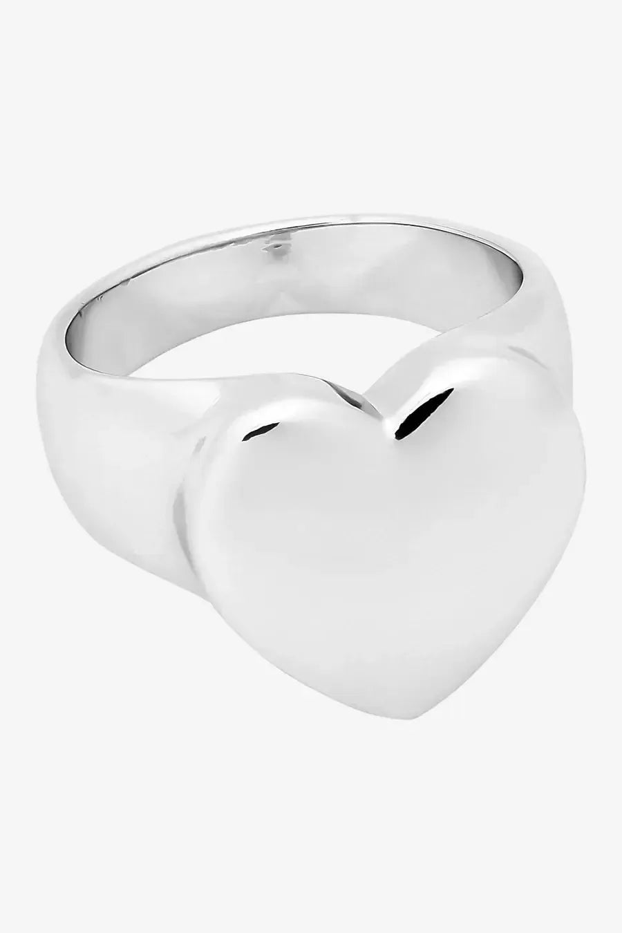 Lotte Silver Heart Ring-Jewellery-Liberte-The Bay Room