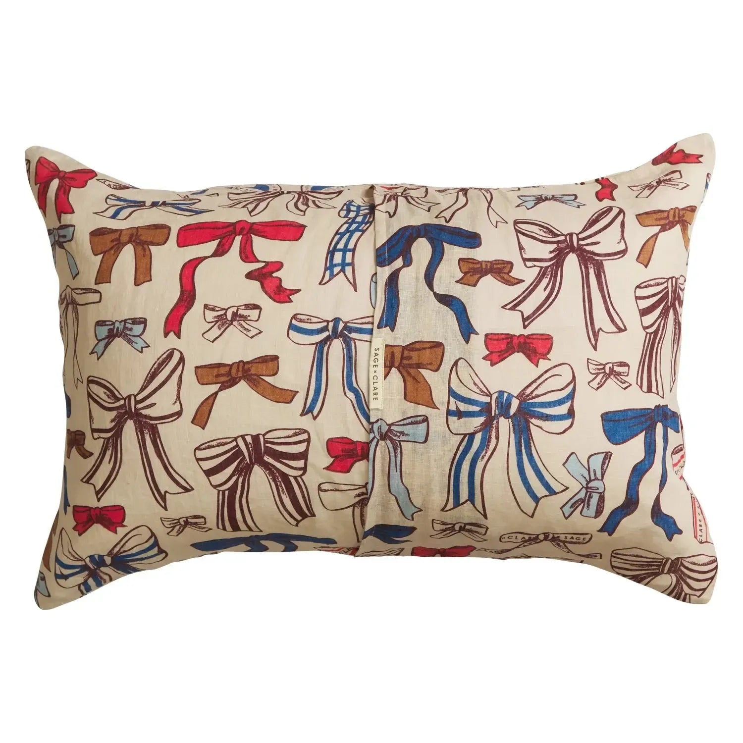 Lottie Linen Pillowcase Set-Soft Furnishings-Sage & Clare-The Bay Room