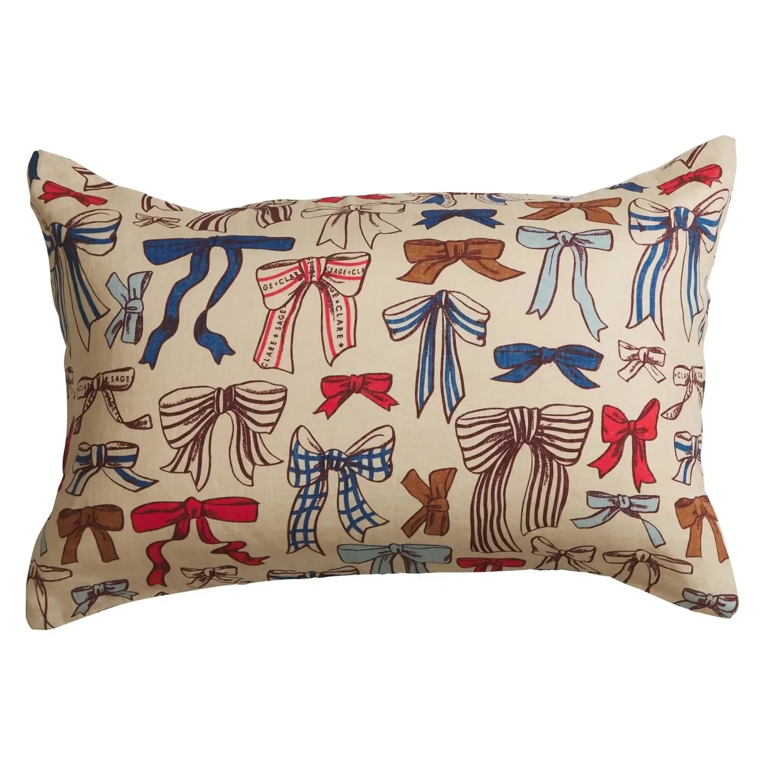 Lottie Linen Pillowcase Set-Soft Furnishings-Sage & Clare-The Bay Room