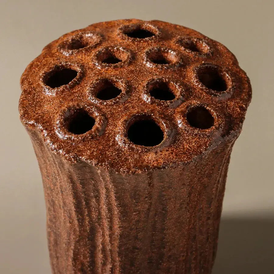 Lotus Vase-Pots, Planters & Vases-Indigo Love-The Bay Room
