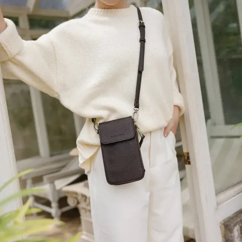 Lou Lou Coco Mobile Phone Case Wallet-Bags & Clutches-Black Caviar Designs-The Bay Room