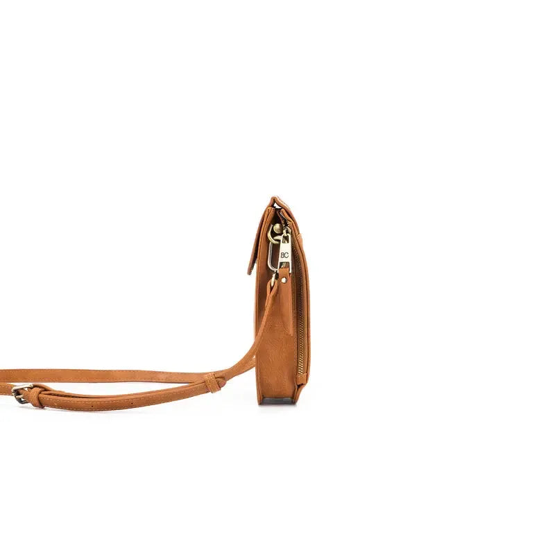 Lou Lou Tan Mobile Phone Case Wallet-Bags & Clutches-Black Caviar Designs-The Bay Room