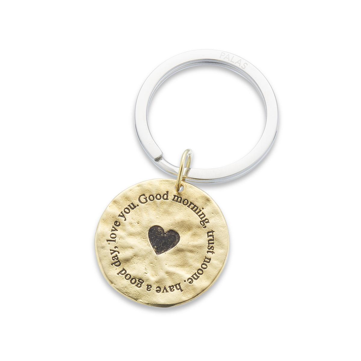 Love you' Charm Keyring-Jewellery-Palas-The Bay Room