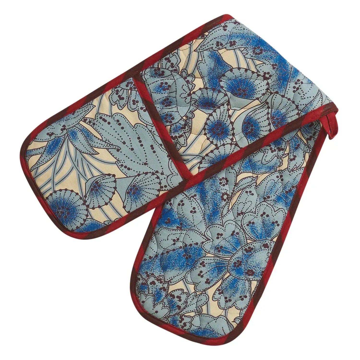 Lucia Double Oven Mitt-Kitchenware-Sage & Clare-The Bay Room