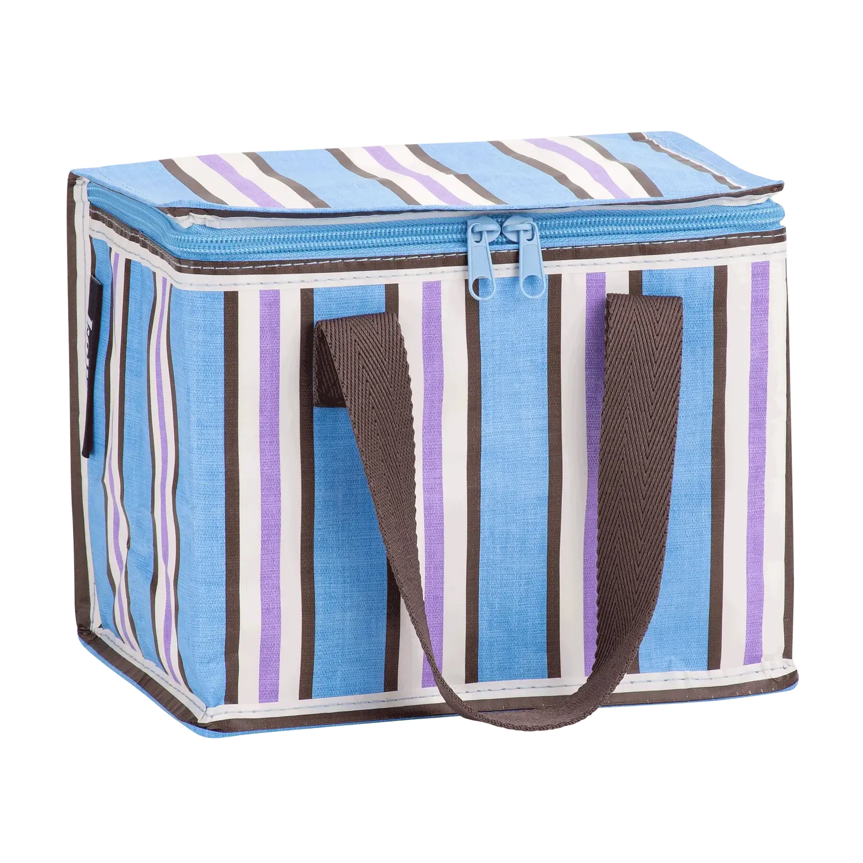 Lunch Box Choc Blue Stripe-Travel & Outdoors-Kollab-The Bay Room