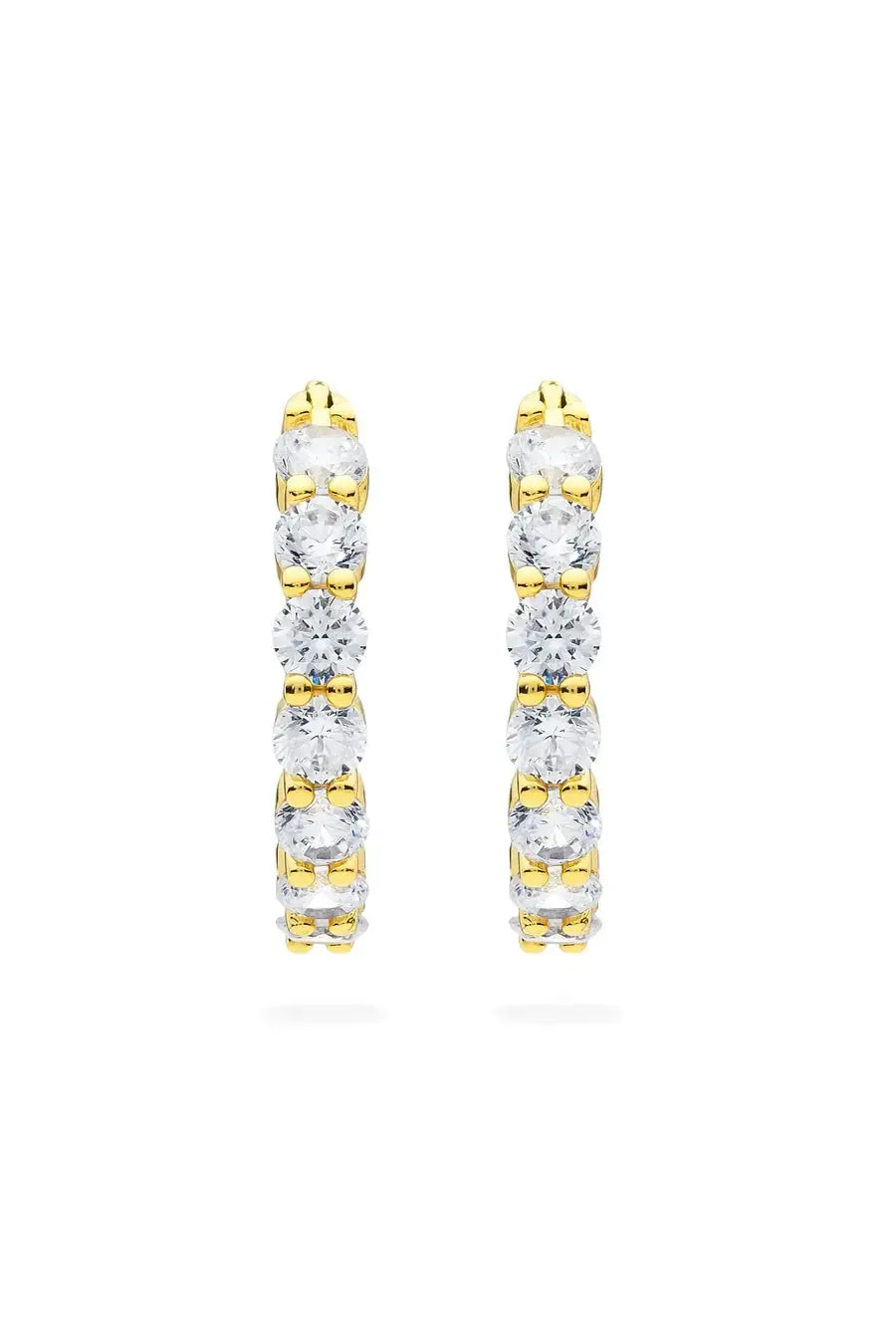 Luxe Audrey Gold Hoop-Jewellery-Liberte-The Bay Room