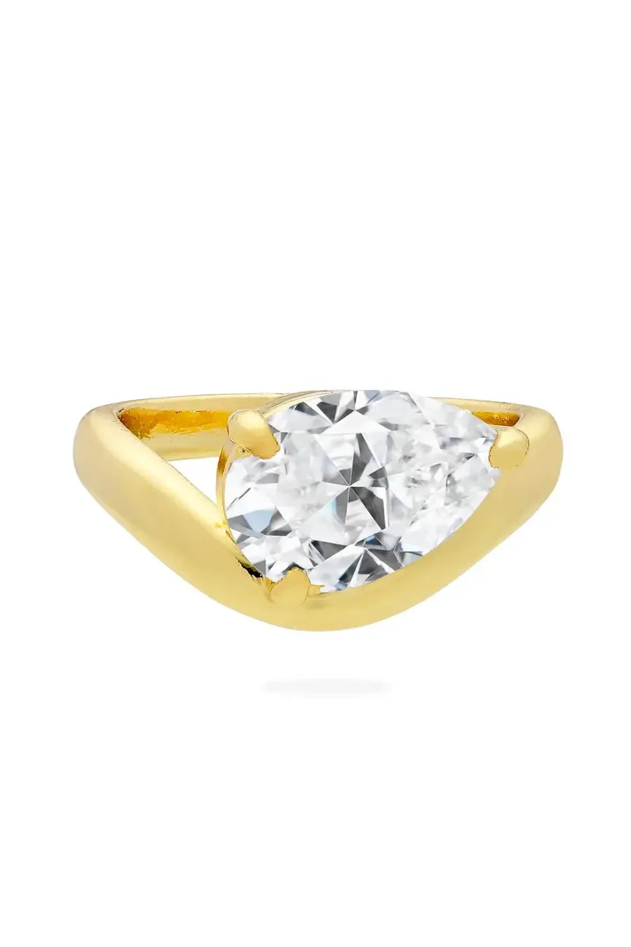 Luxe Hillie Gold Ring-Jewellery-Liberte-The Bay Room