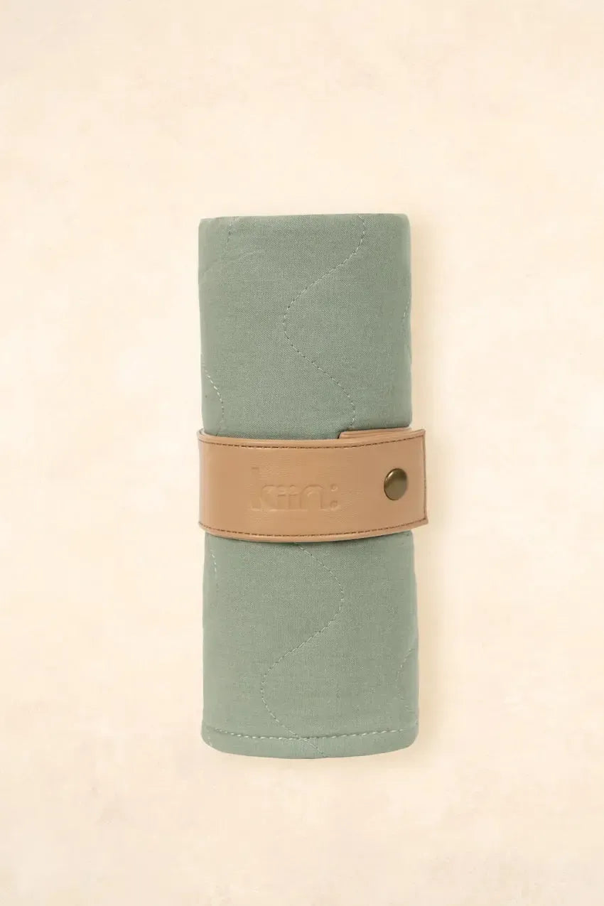 Luxe Travel Change Mat-Nursery & Nurture-Kiin-Eucalyptus-The Bay Room