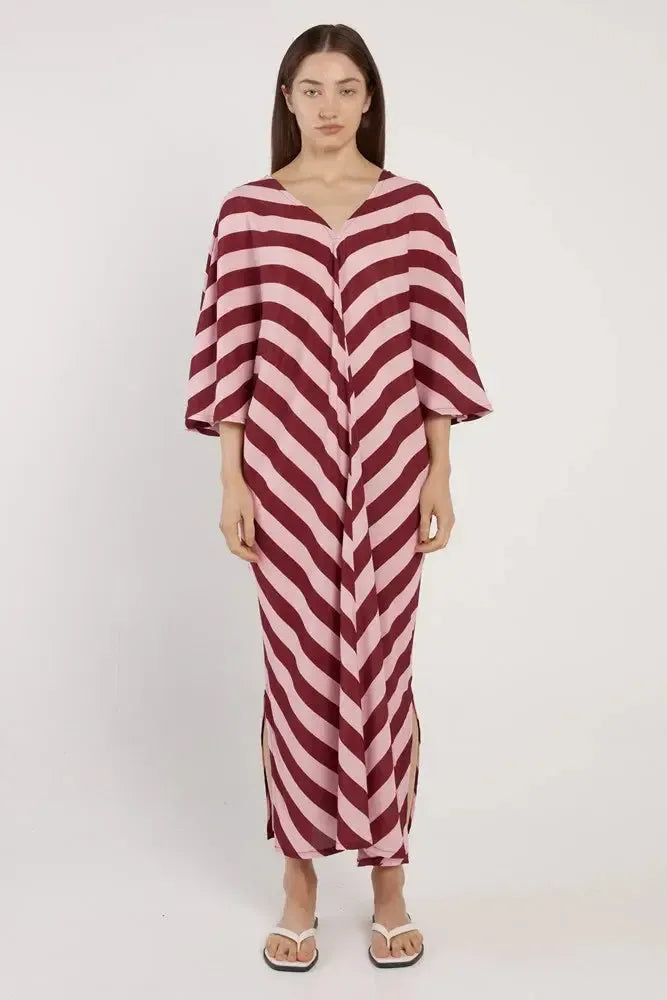 Madeira Dress - Candy Stripe-Dresses-Fate + Becker-The Bay Room