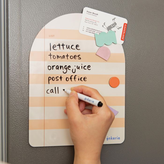 Magnetic Dry Erase List Memo Board-Decor Items-Kikkerland-The Bay Room