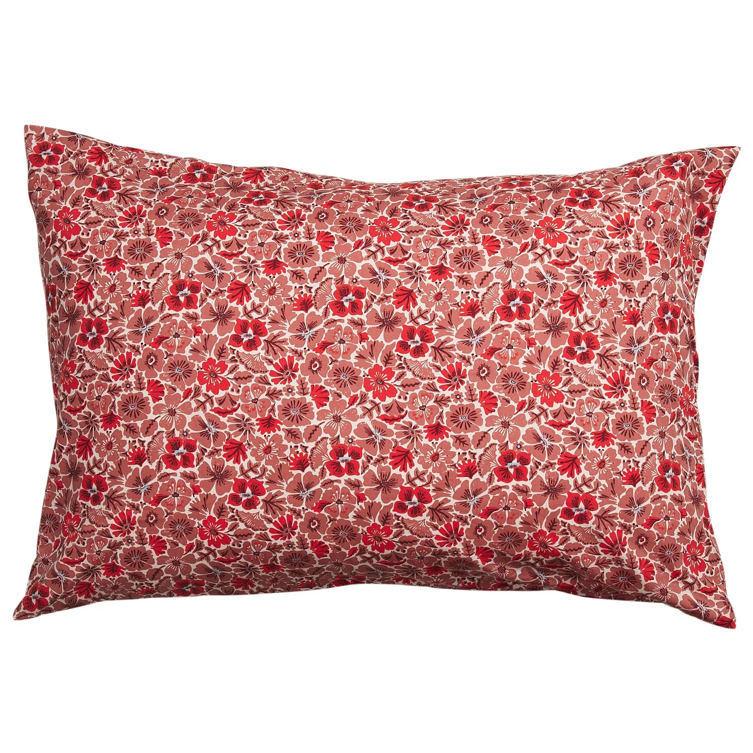 Magnolia Cotton Pillowcase Set - Poppy-Soft Furnishings-Sage & Clare-The Bay Room