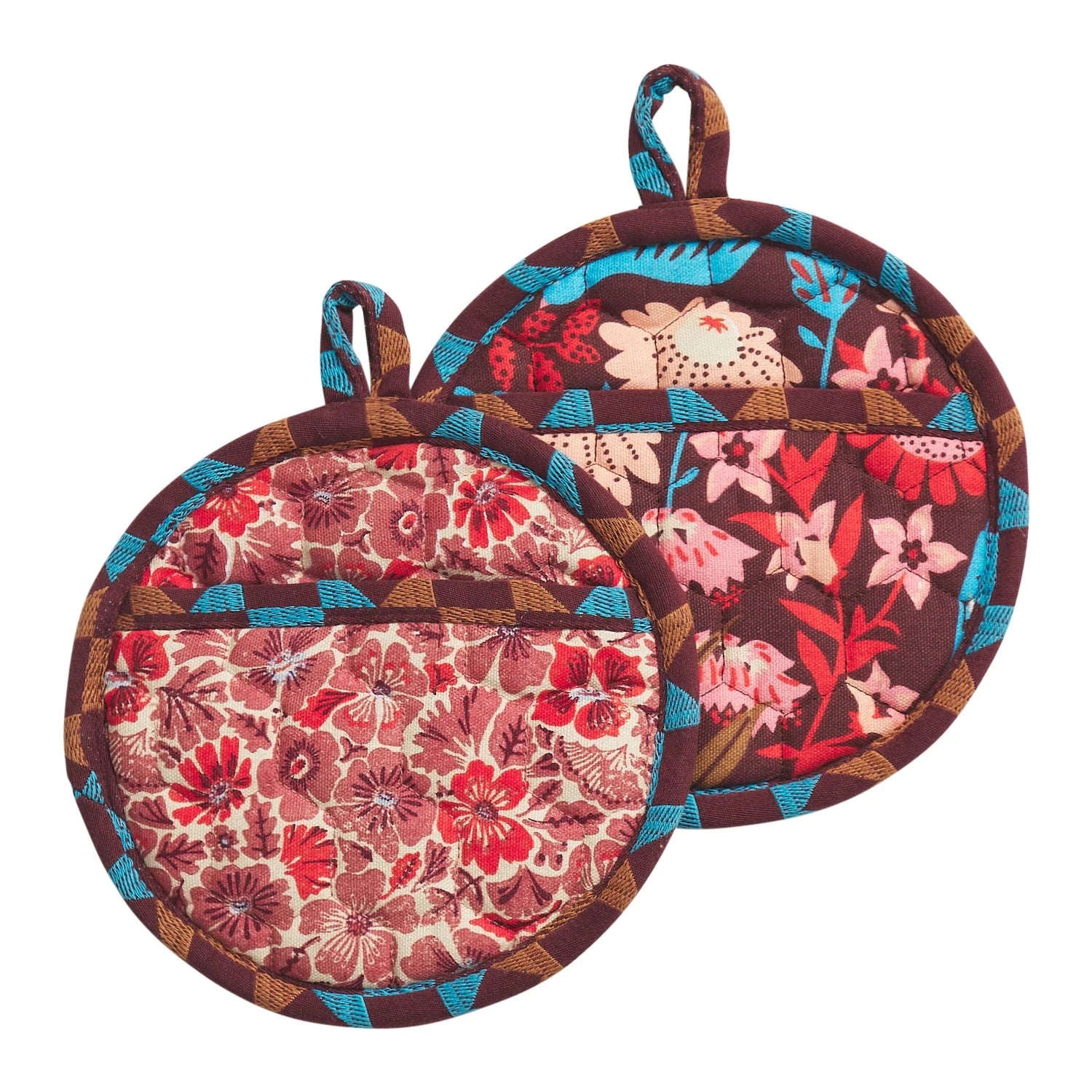 Magnolia Pot Holder Set-Kitchenware-Sage & Clare-The Bay Room