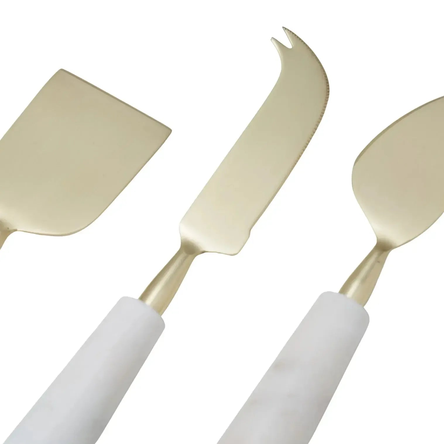 Marble and Stainless Steel Cheese Knife Set/3-Dining & Entertaining-Amalfi-The Bay Room