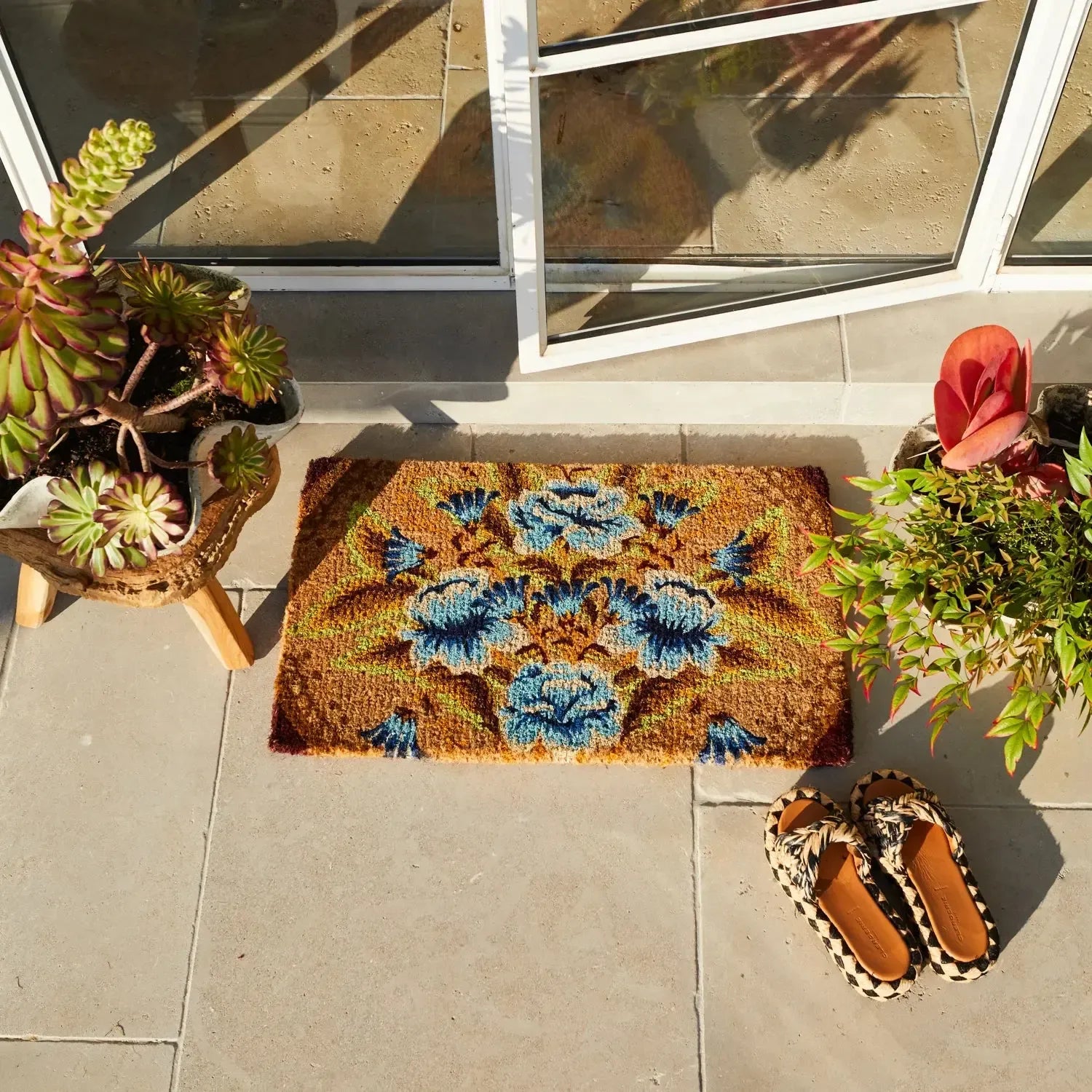 Margaret Door Mat-Floor Rugs & Doormats-Sage & Clare-The Bay Room