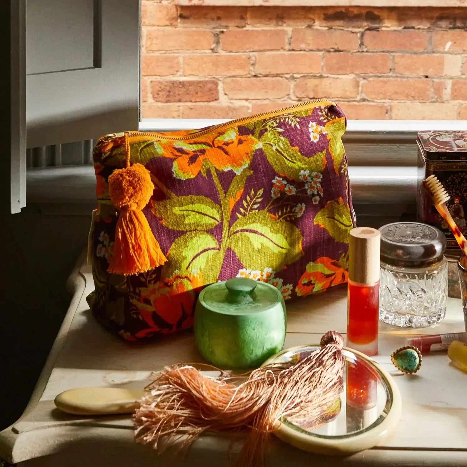 Margot Cosmetic Bag-Beauty & Well-Being-Sage & Clare-The Bay Room
