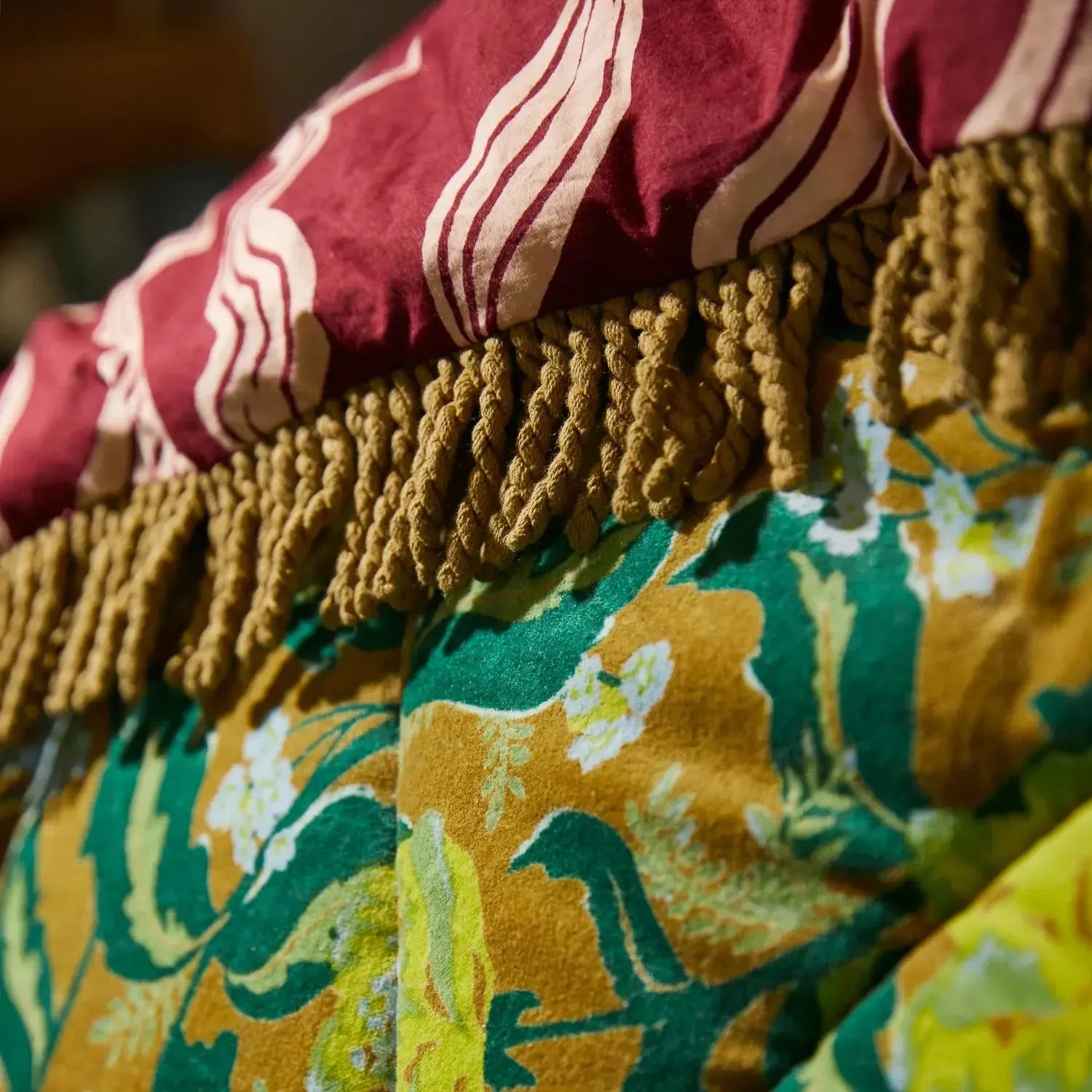 Margot Velvet Bedcover-Soft Furnishings-Sage & Clare-The Bay Room