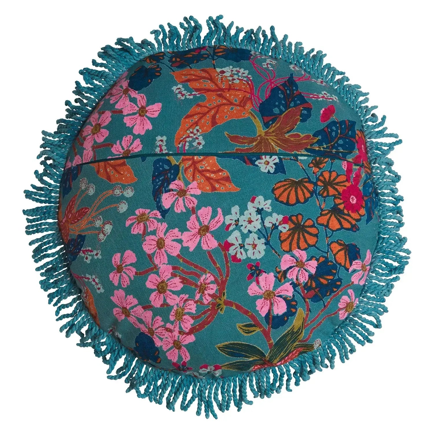 Margot Velvet Cushion - Celeste-Soft Furnishings-Sage & Clare-The Bay Room