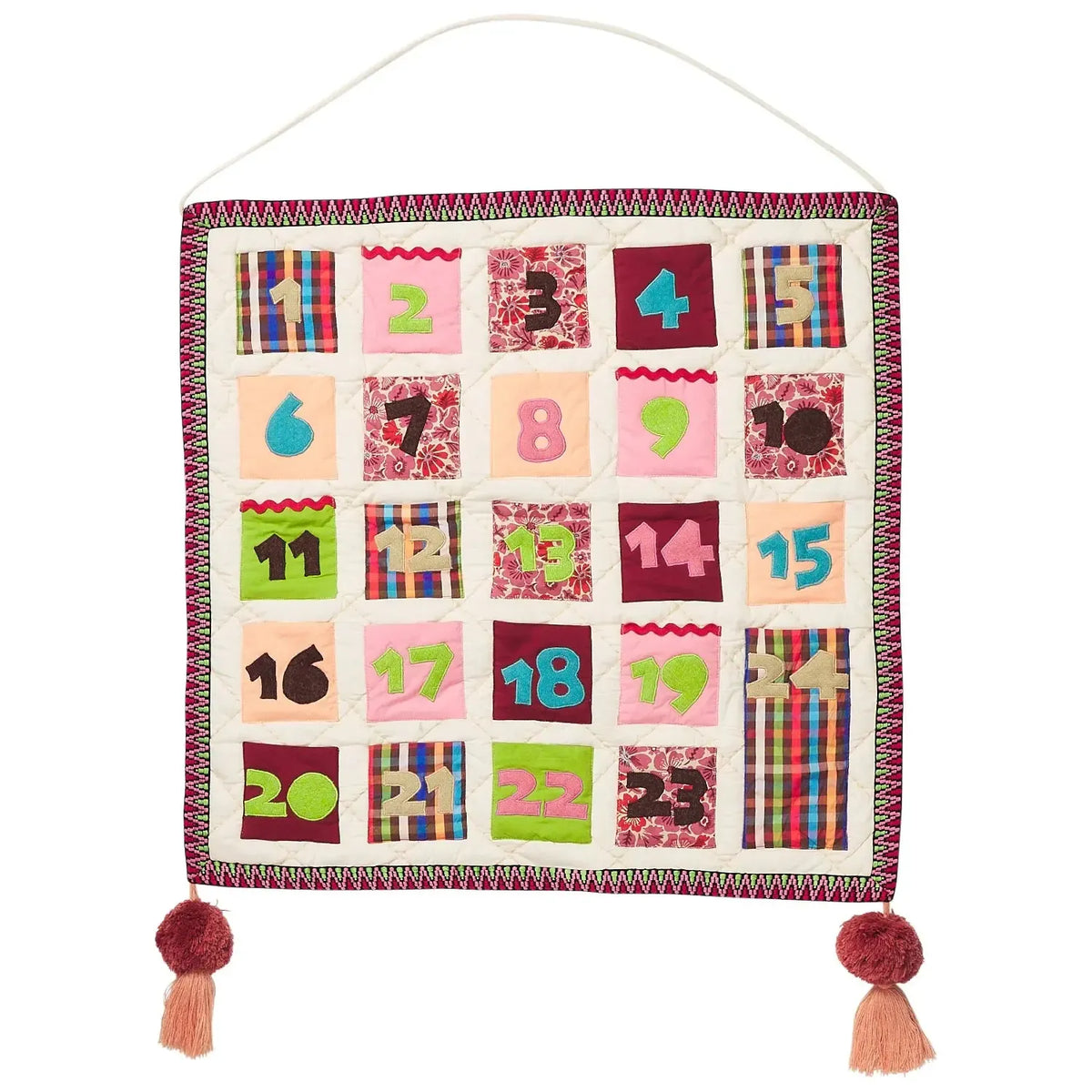 Maribel Quilted Advent Calendar-Christmas-Sage & Clare-The Bay Room