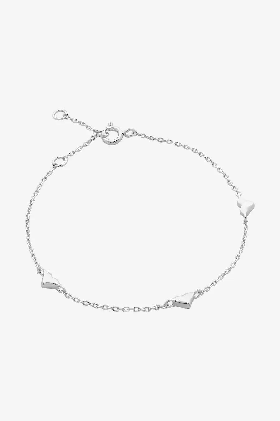 Mariel Silver Heart Bracelet-Jewellery-Liberte-The Bay Room