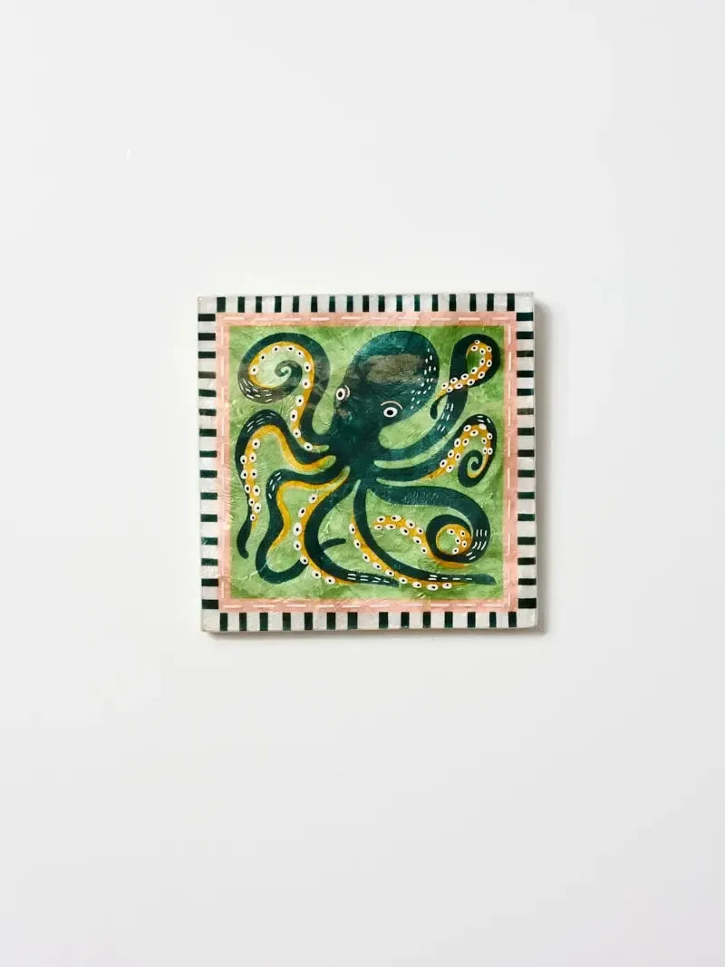 Mariner Wall Art Octopus-Wall Decor-Jones & Co-The Bay Room