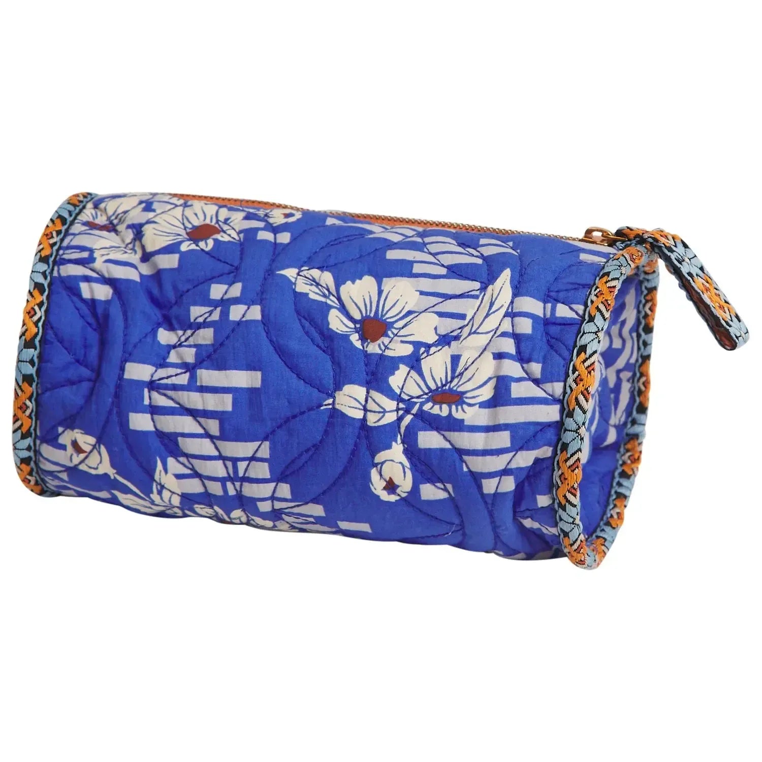 Marta Makeup Bag - Ultramarine-Beauty & Well-Being-Sage & Clare-The Bay Room