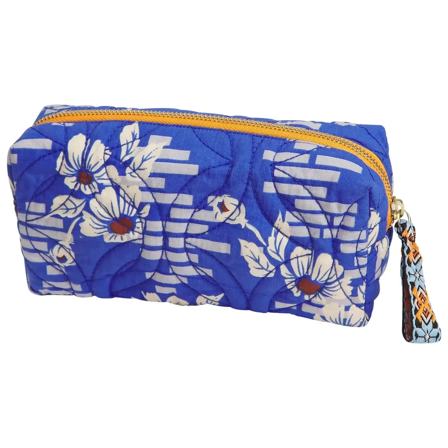 Marta Travel Pouch - Ultramarine-Beauty & Well-Being-Sage & Clare-The Bay Room