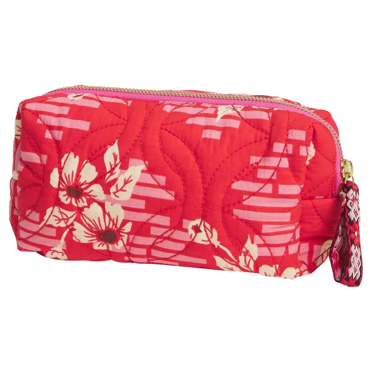 Marta Travel Pouch - Vermillion-Beauty & Well-Being-Sage & Clare-The Bay Room