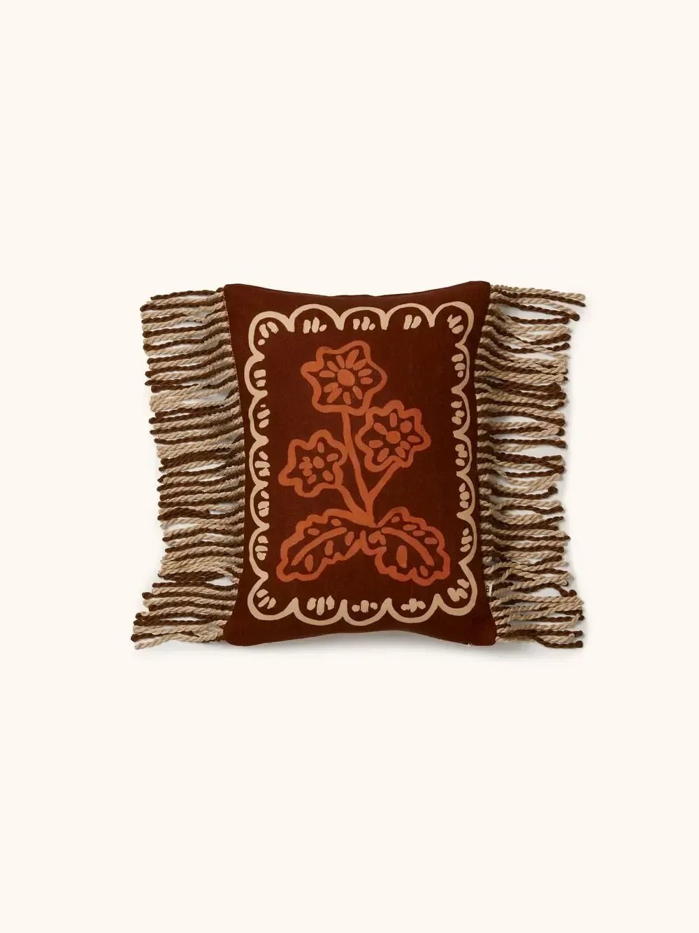 Martine Mini Brown 30x40cm Cushion-Soft Furnishings-Bonnie & Neil-The Bay Room