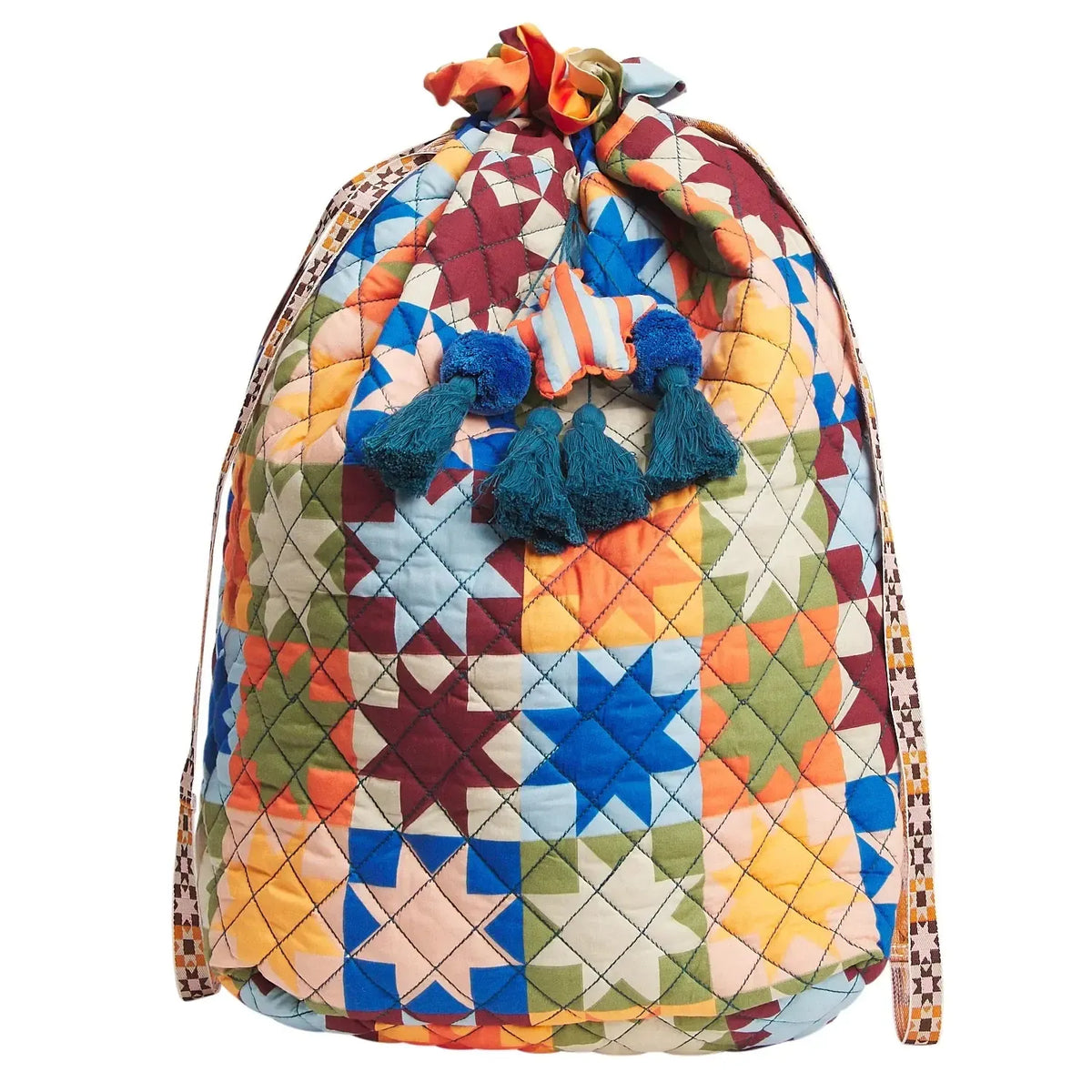 Matilda Santa Sack - Bluebell-Christmas-Sage & Clare-The Bay Room