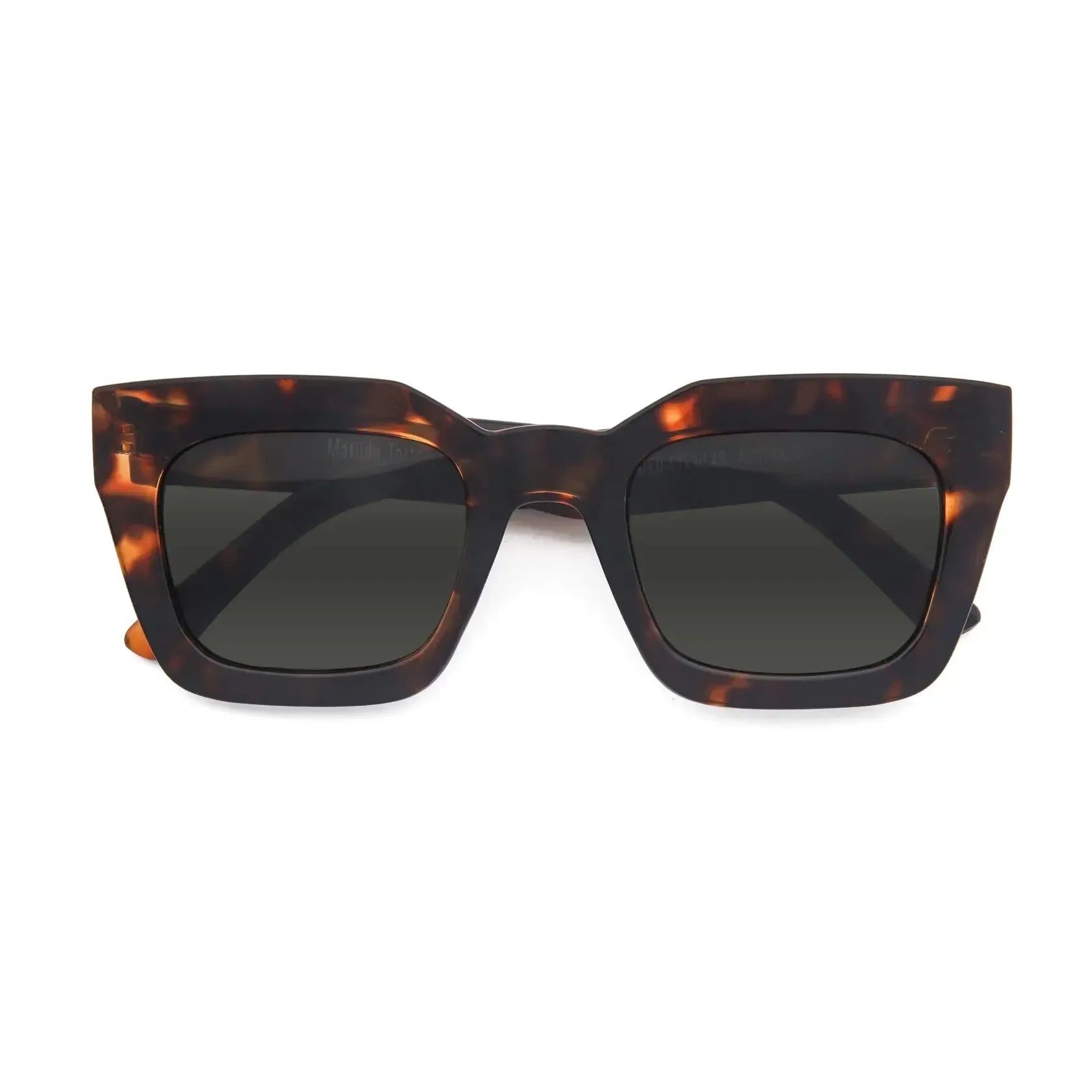 Matilda Sunglasses - Tortoiseshell-Headwear & Sunglasses-Captivated Soul-The Bay Room