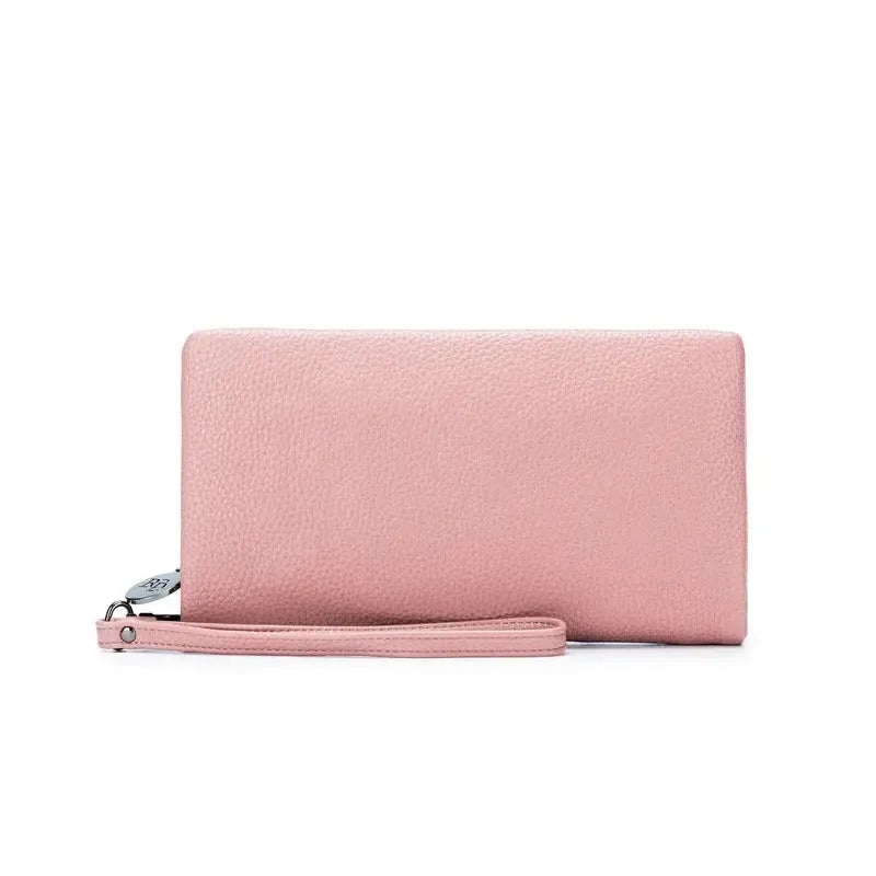 Mavie Deep Pink Crossbody Wallet-Bags & Clutches-Black Caviar Designs-The Bay Room