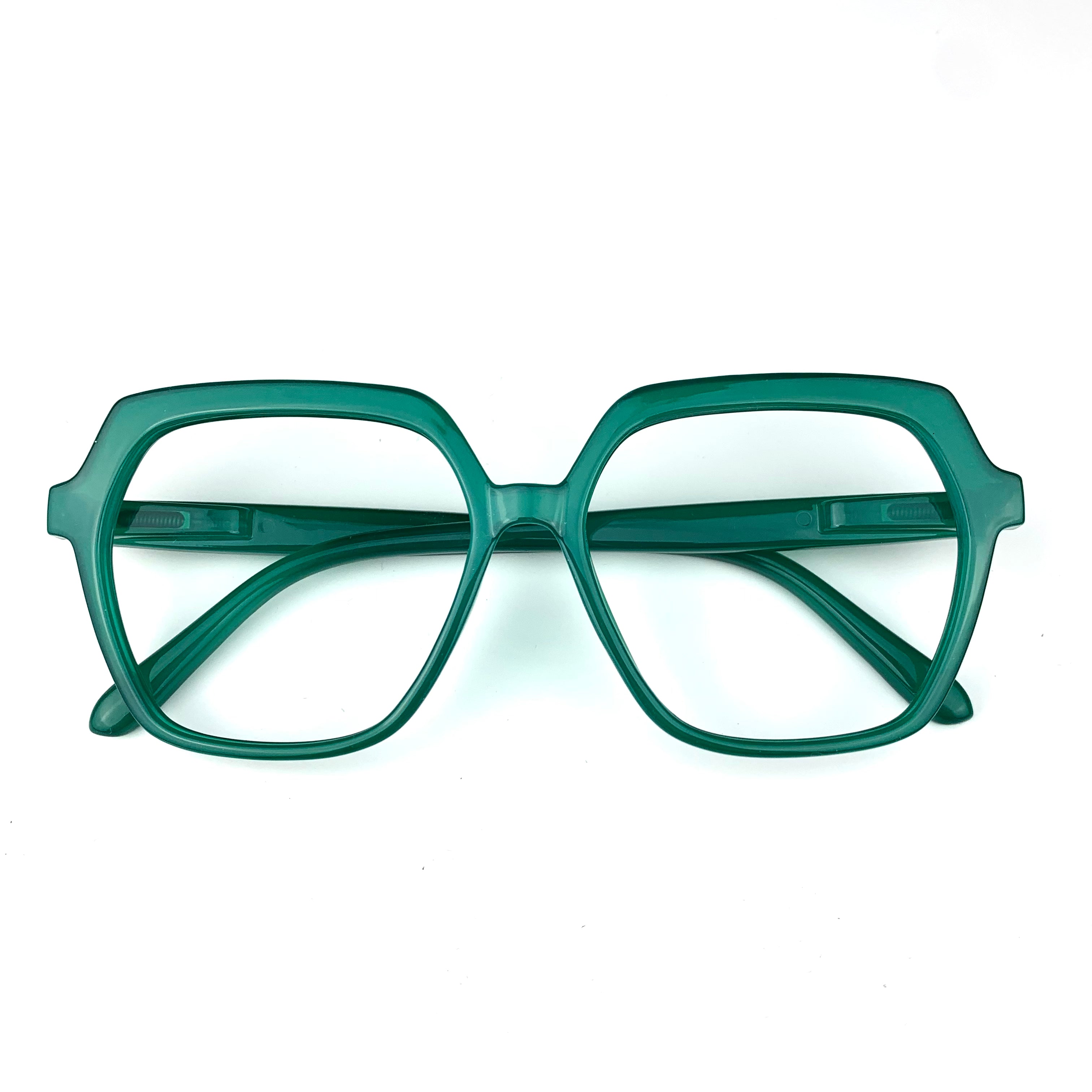 Maya Anti-Blue Reading Glasses - Green-Headwear & Sunglasses-Captivated Soul-The Bay Room
