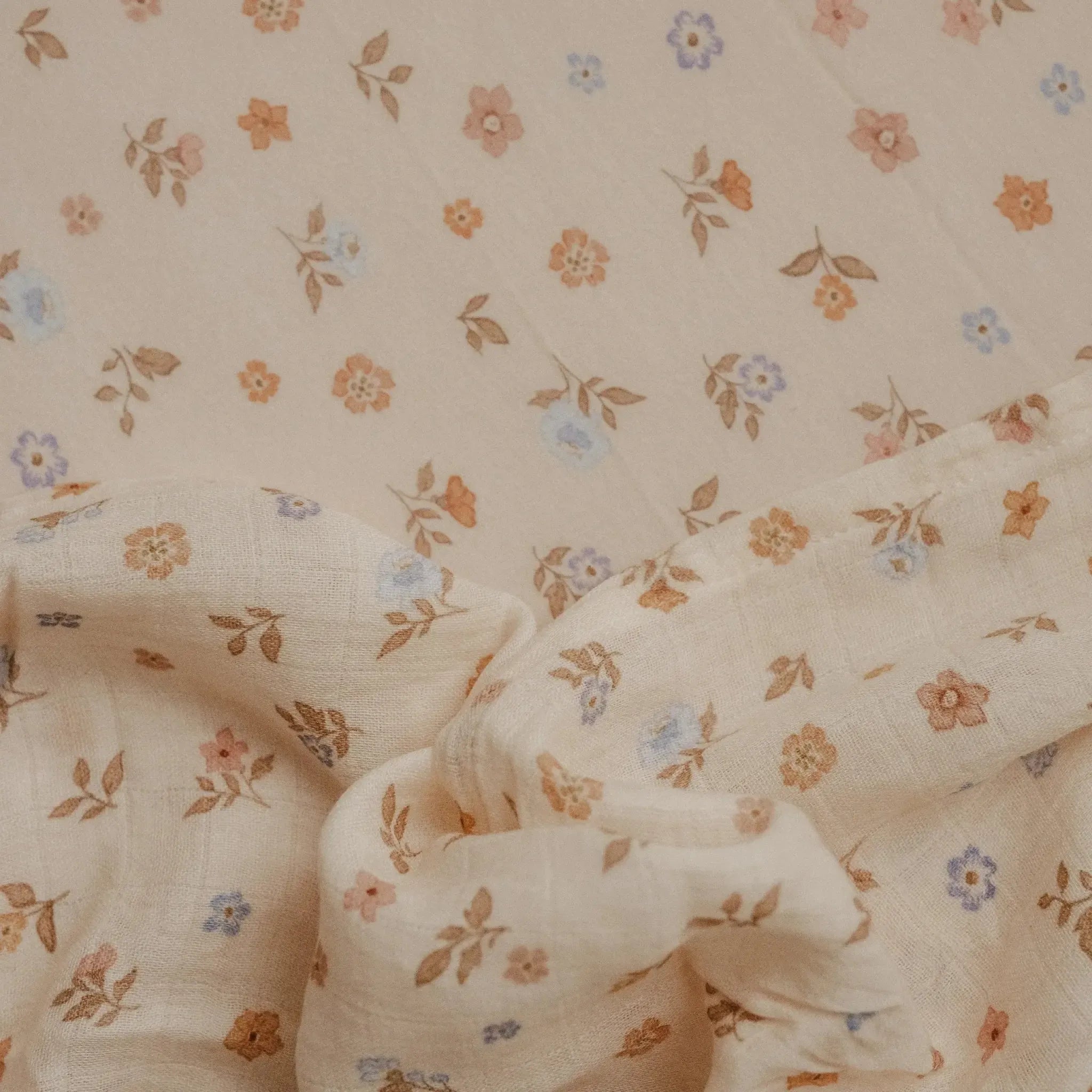 Meadow Organic Fitted Cot Sheet-Nursery & Nurture-Fox & Fallow-The Bay Room