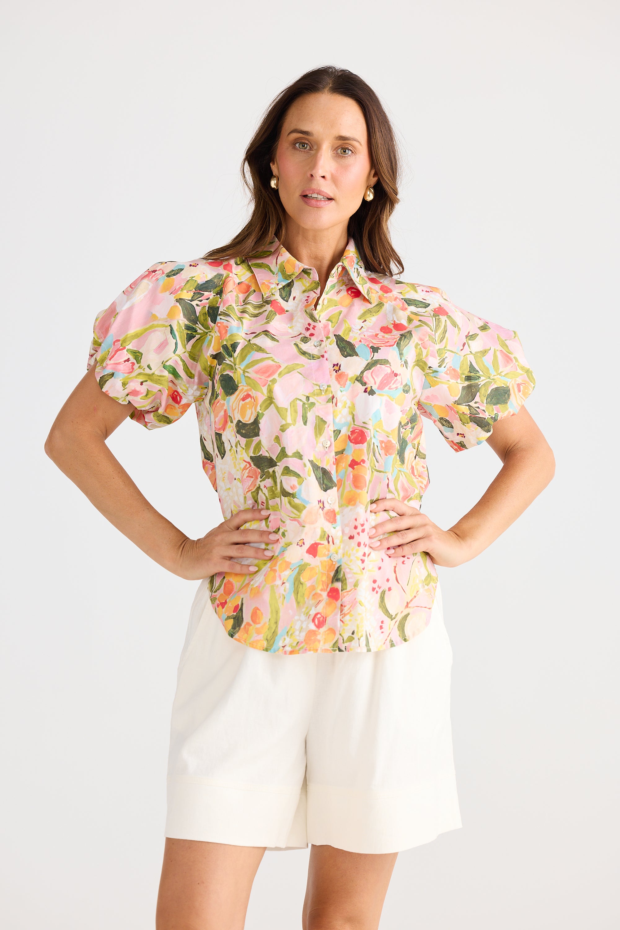 Meadow Shirt - Zoes Garden-Tops-Brave & True-The Bay Room
