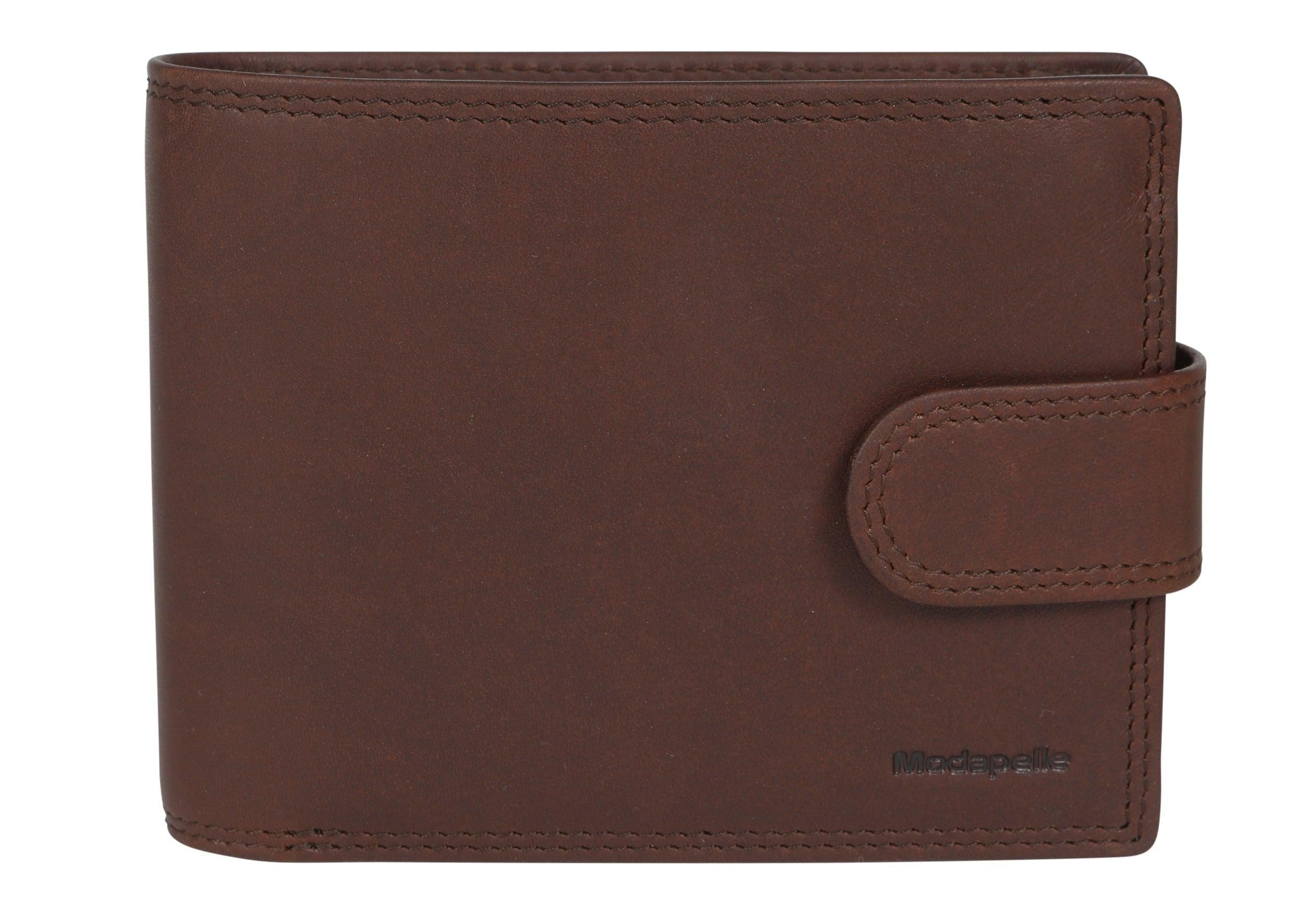 Men’s Leather Wallet - Brown-For Him-Modapelle-The Bay Room