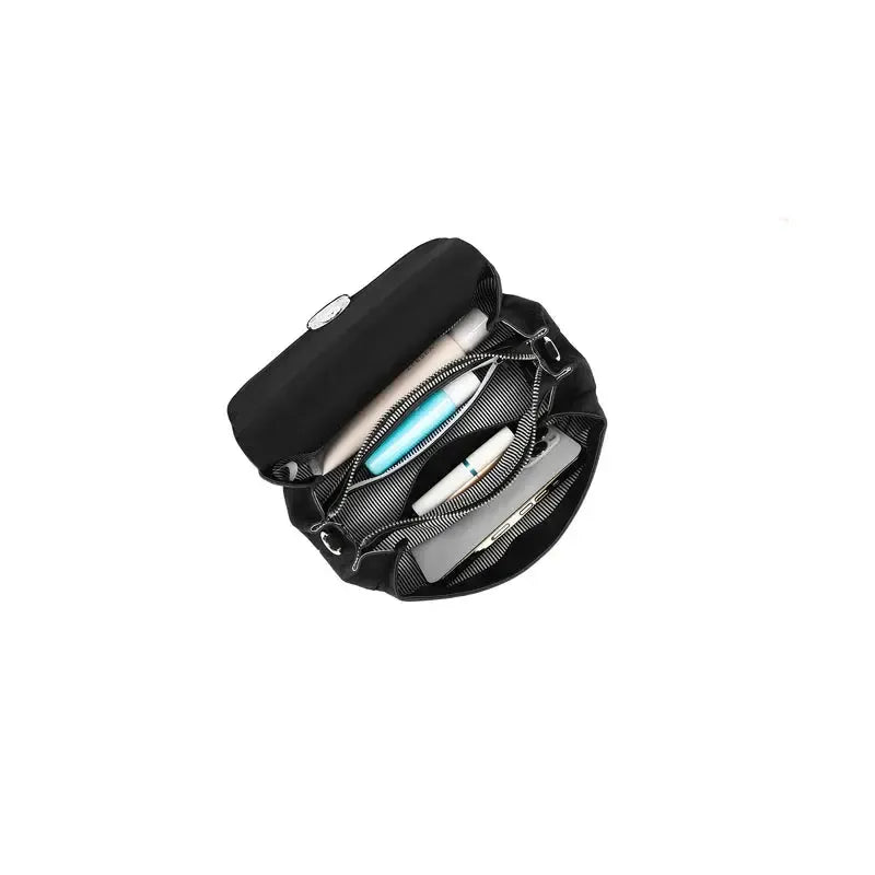 Mercer Black Shoulder Crossbody-Bags & Clutches-Black Caviar Designs-The Bay Room