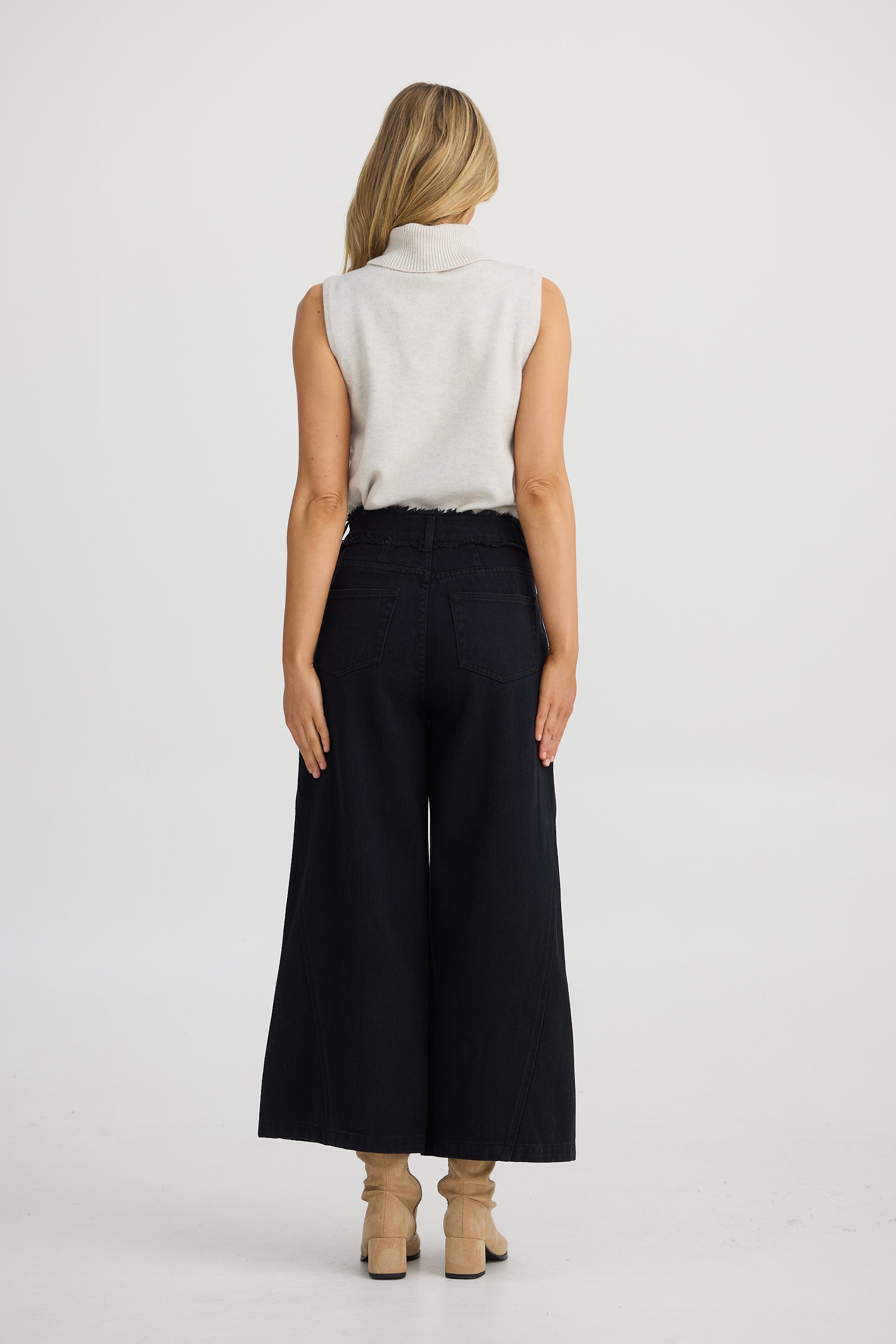 Milano Pant - Black-Pants-The Shanty Corporation-The Bay Room