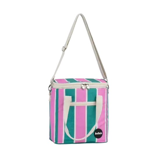 Mini Cooler Spring Stripe-Travel & Outdoors-Kollab-The Bay Room