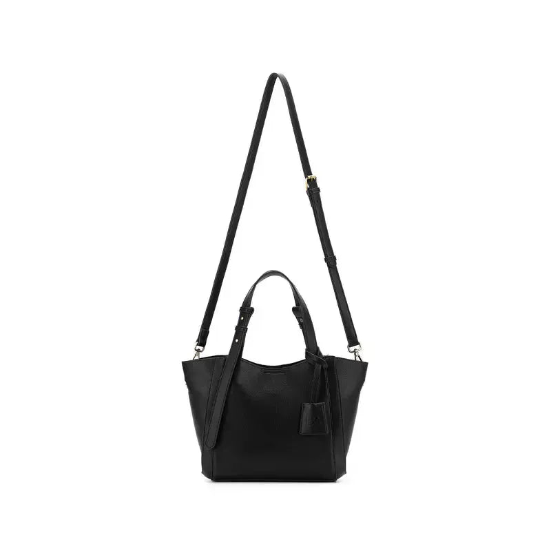 Mini Lauren Black 3 Piece Compartment Handbag-Bags & Clutches-Black Caviar Designs-The Bay Room