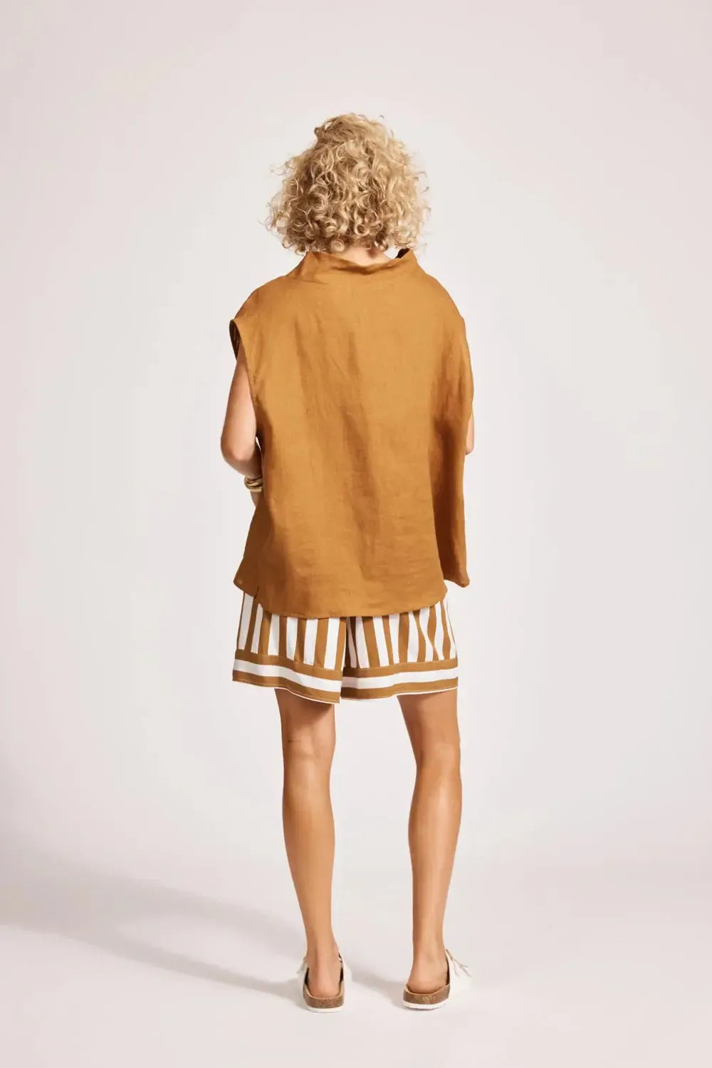 Miramar Top - Caramel-Eb & Ive-The Bay Room