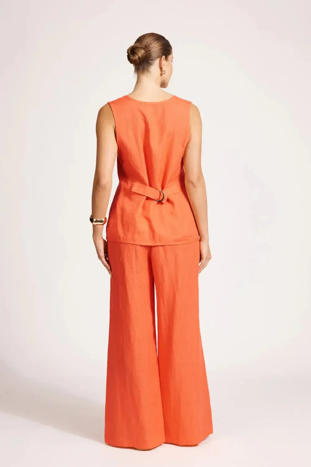 Miramar Vest - Coral-Eb & Ive-The Bay Room