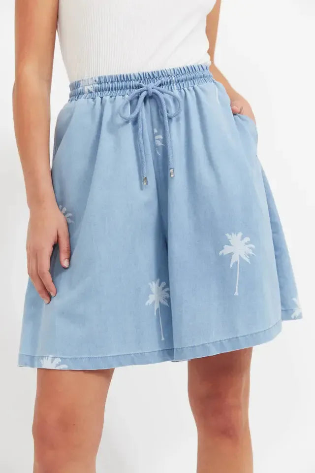 Montego Denim Short - Safira-Shorts-Haven-The Bay Room