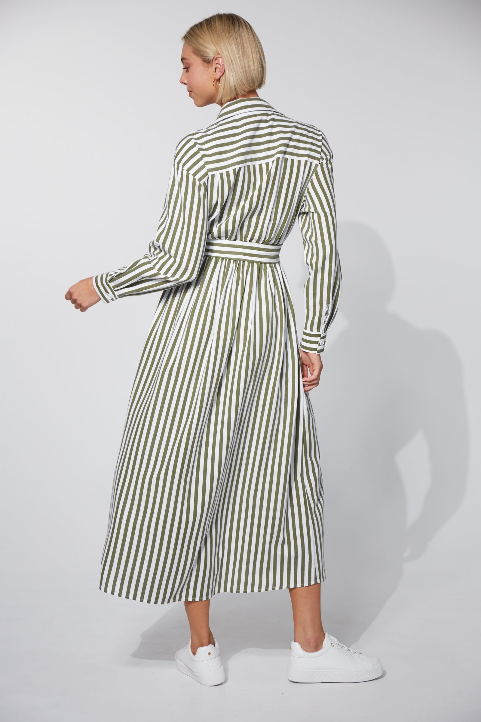 Montell Shirt Maxi - Fern-Dresses-Haven-The Bay Room