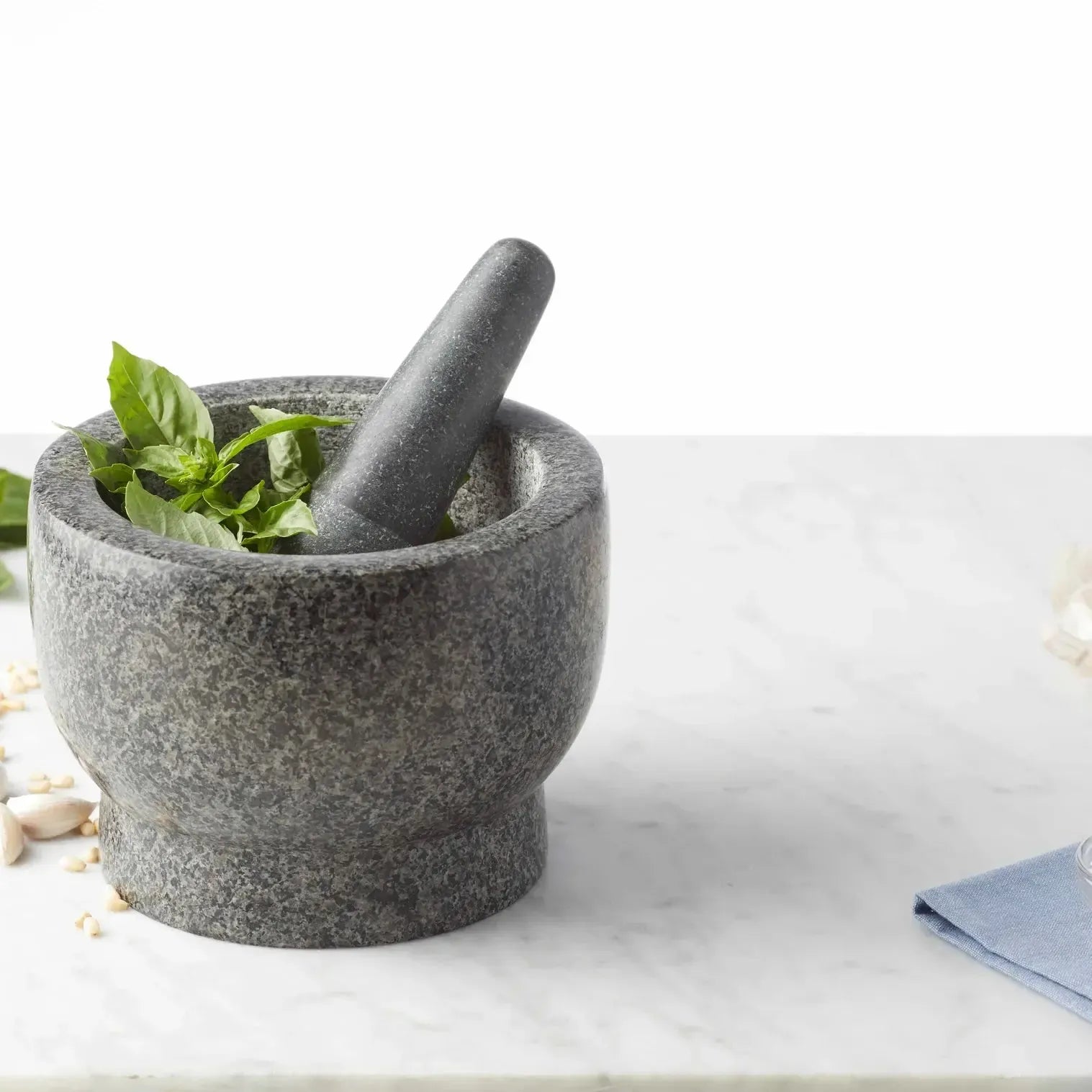 Mortar Pestle 20cmx14.5cm-Kitchenware-Davis & Waddell-The Bay Room