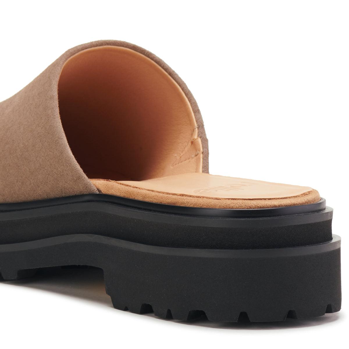 Mule Step Taupe/Black-Footwear-Rollie-The Bay Room