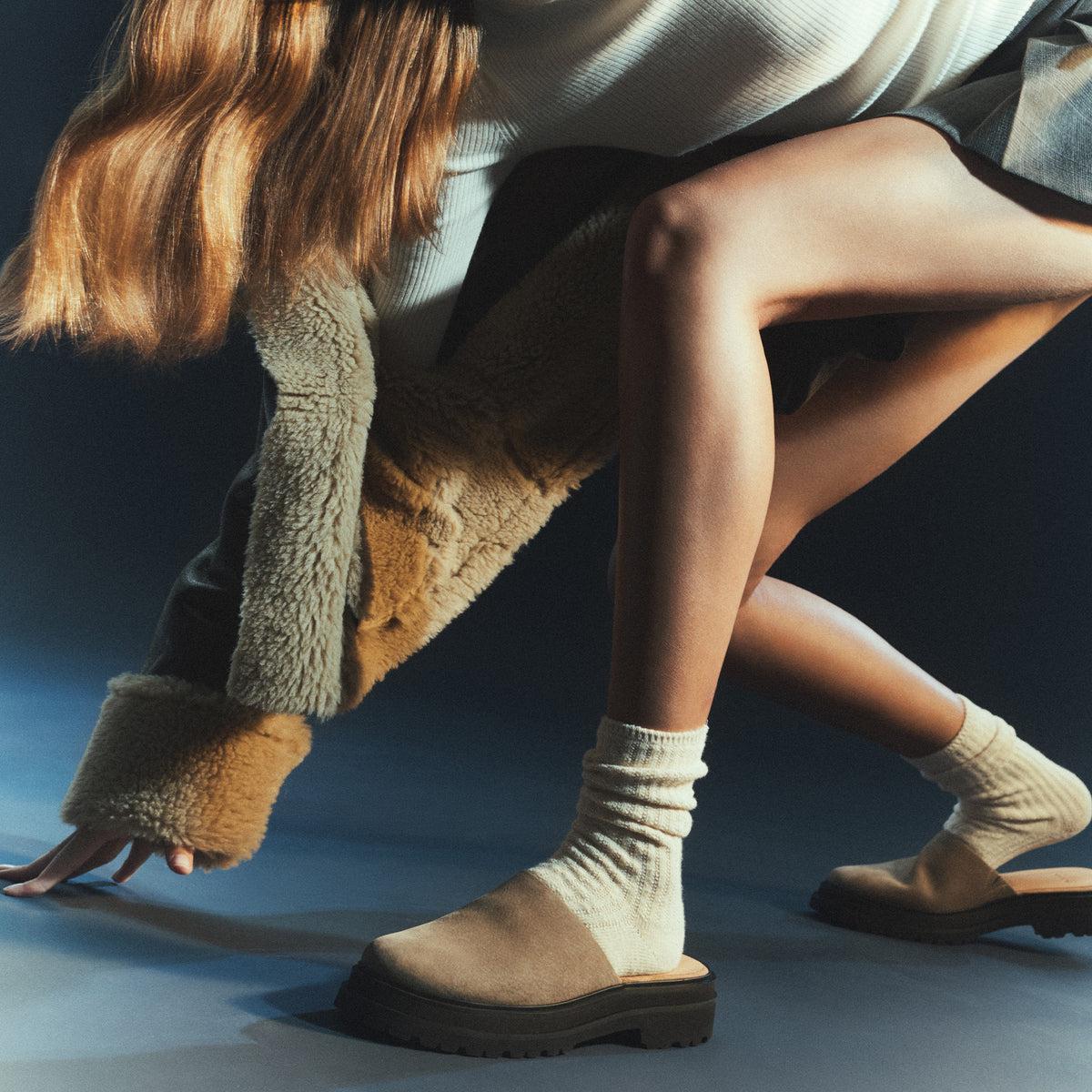 Mule Step Taupe/Black-Footwear-Rollie-The Bay Room