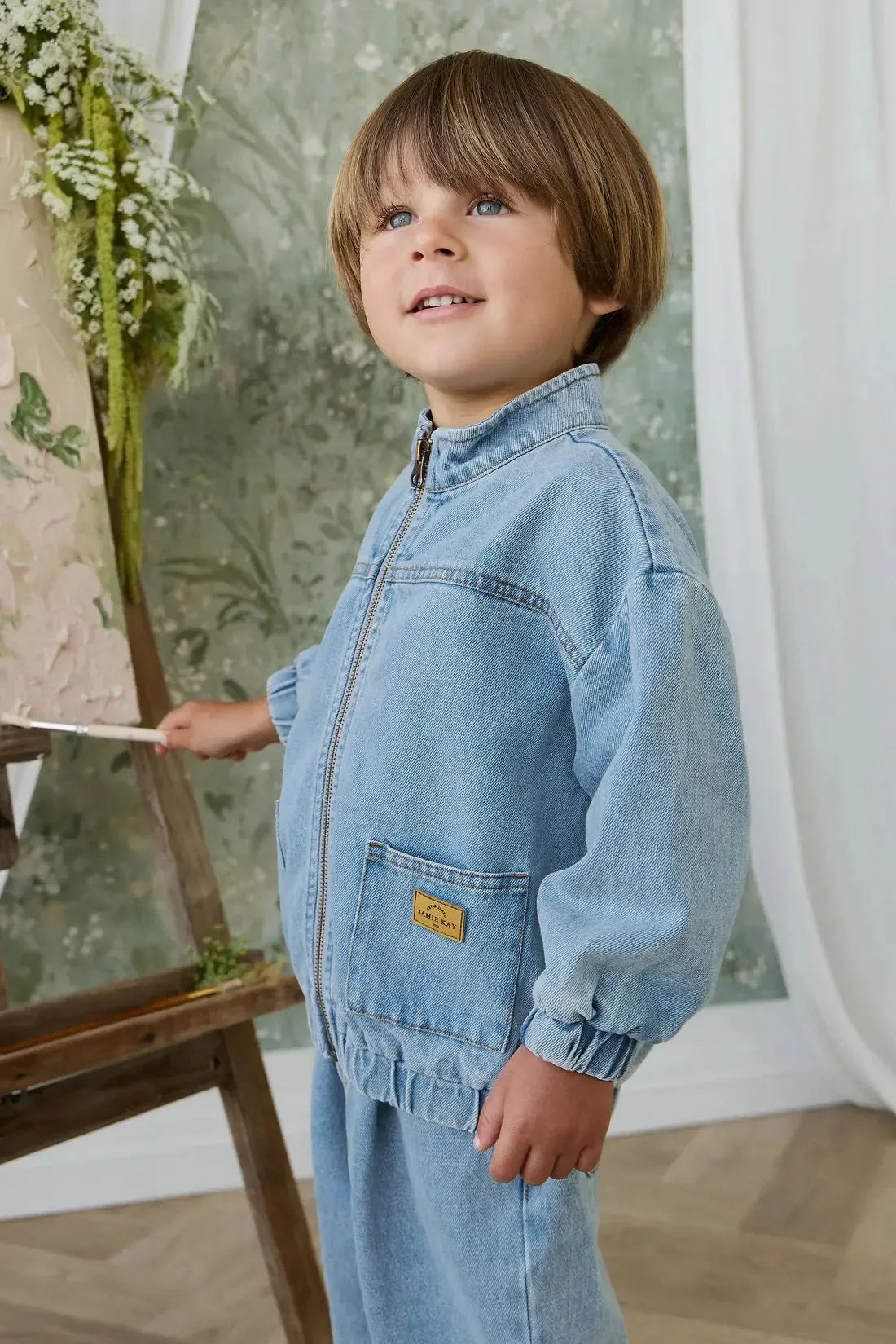 Murray Denim Jacket - Light Wash-Jamie Kay-The Bay Room