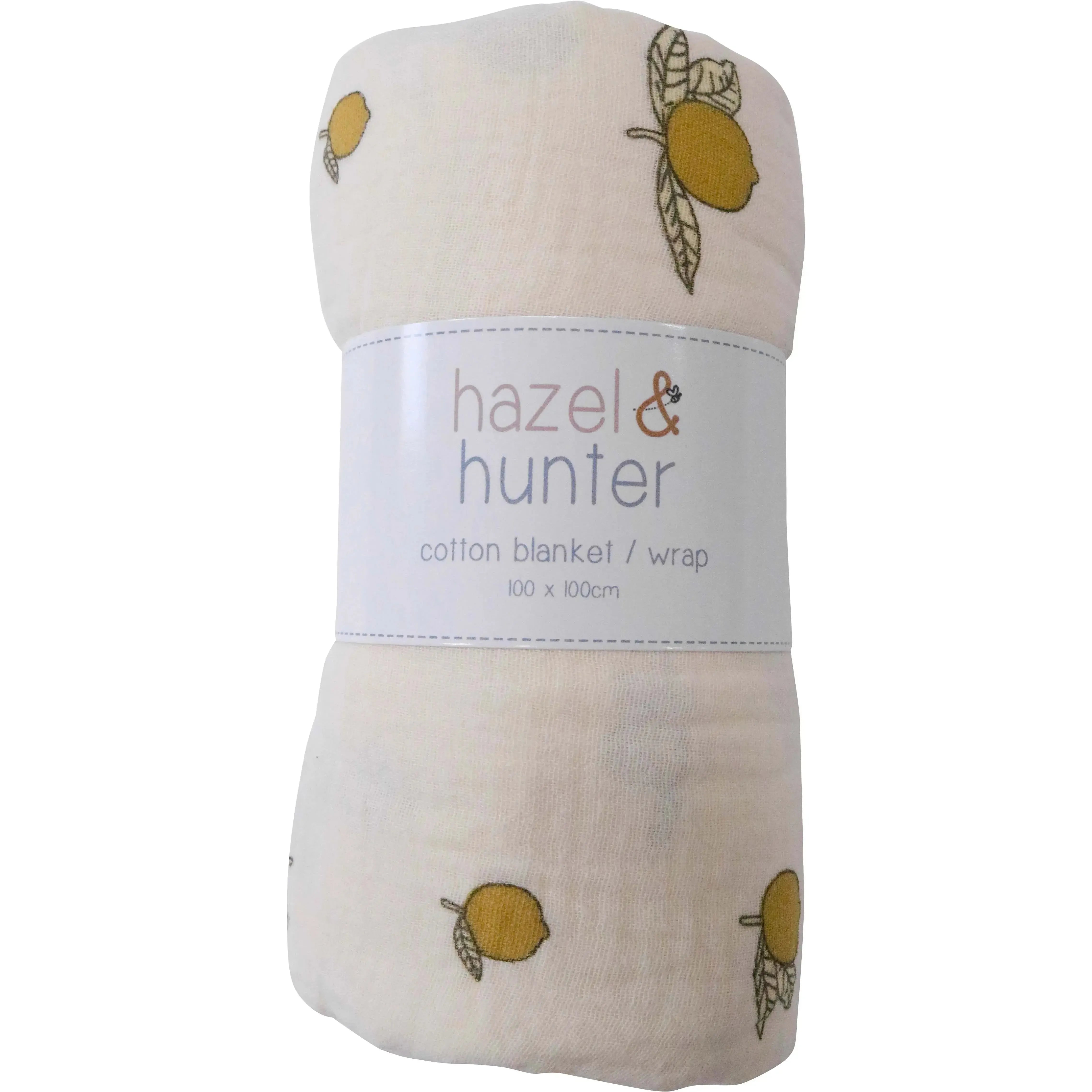 Muslin Wrap Lemons-Nursery & Nurture-Lavida-The Bay Room