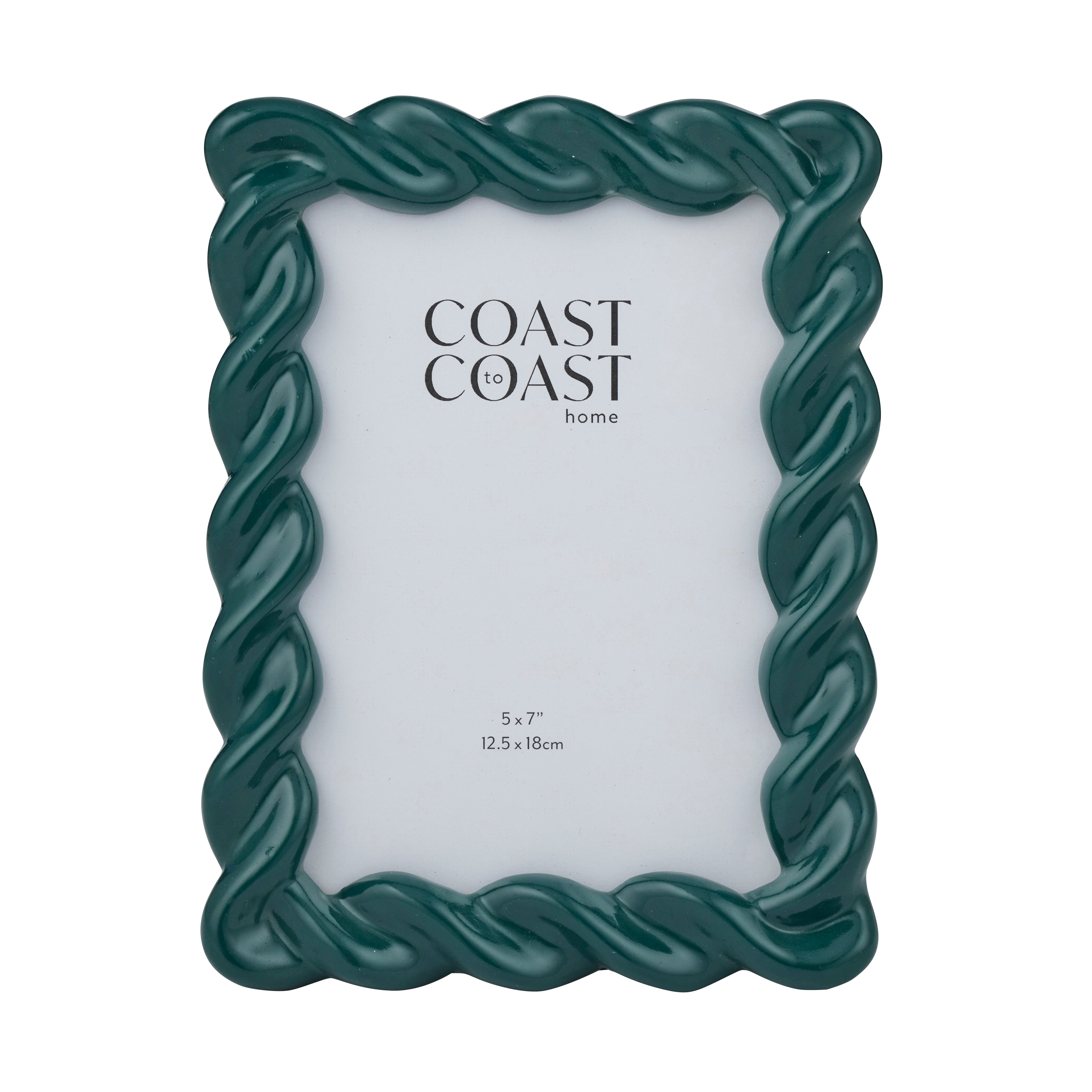 Myrtle Resin 5x7" Frame 16x21cm Forrest-Decor Items-Coast To Coast Home-The Bay Room