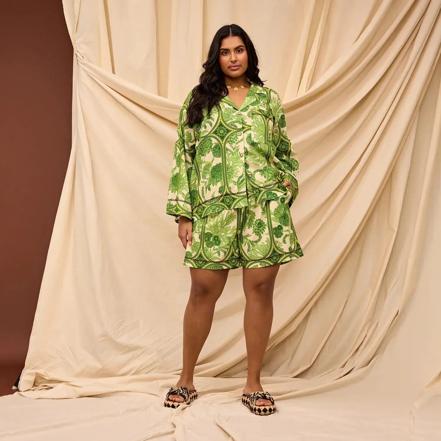 Naia Resort Set-Sleepwear & Robes-Sage & Clare-The Bay Room